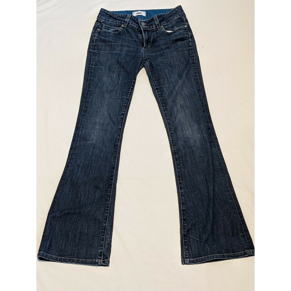 PAIGE Premium Denim || Hidden Hills Stretch Boot Cut Jeans || Size 27